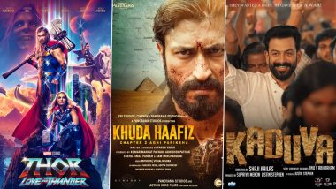 Theatrical Releases Of The Week: Thor Love And Thunder, Khuda Hafiz Chapter 2, Kaduva & More